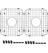 Tighall 2pcs Sink Protectors Stainless Steel Sink for Kitchen 14 x 12 inch,Grid Sink Bottom Prote...