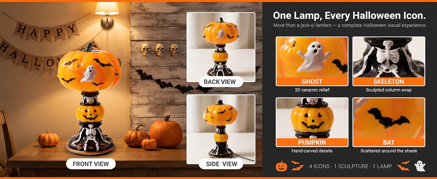 Halloween Pumpkin Night Light