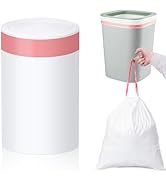 MakMeFre 8 Gallon Drawstring Tall Kitchen Trash Bags,Clean Fresh Scent and Heavy Duty Garbage Bag...