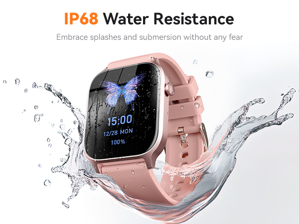 IP68 waterproof smart watch