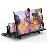 14" Screen Magnifier for Smartphone –3D HD Mobile Phone Magnifying Projector Screen Enlarger for ...