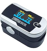 Santamedical Generation 2 Fingertip Pulse Oximeter Oximetry Blood Oxygen Saturation Monitor with ...