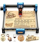 ACMER Laser Engraver, S2 Laser Cutter Machine 12,000mW, 72W Output, 0.01mm Precision, 300x300mm A...