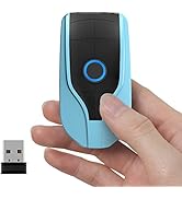 NADAMOO Wireless 2D Mini Size Bar Code Scanner Compatible with Bluetooth,2.4G Wireless &amp; USB Wire...