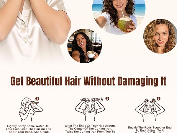 Heatless Curls Overnight