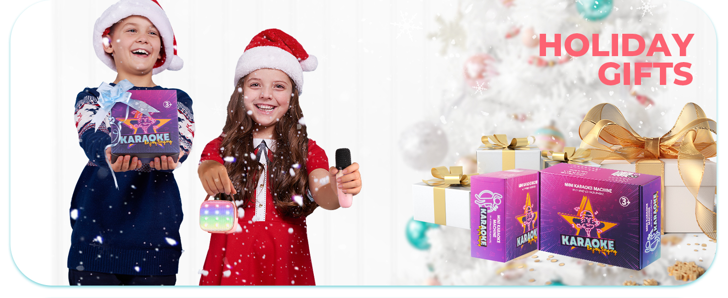 girls karaoke machine with microphone