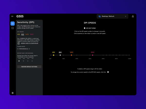  Logitech G305 LIGHTSPEED Wireless Gaming Mouse
