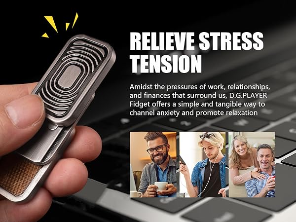 Fidget toys adults,metal magnetic EDC fidget anxiety Stress Relief Focused