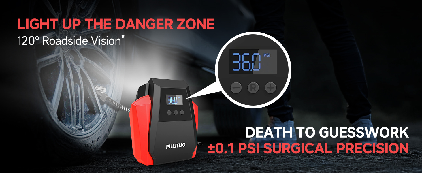 Tire Inflator Portable Air Compressor