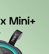 Tribit StormBox Mini+ Portable Bluetooth Speaker, 12W Wireless Speaker with 360°Surround Sound, 1...