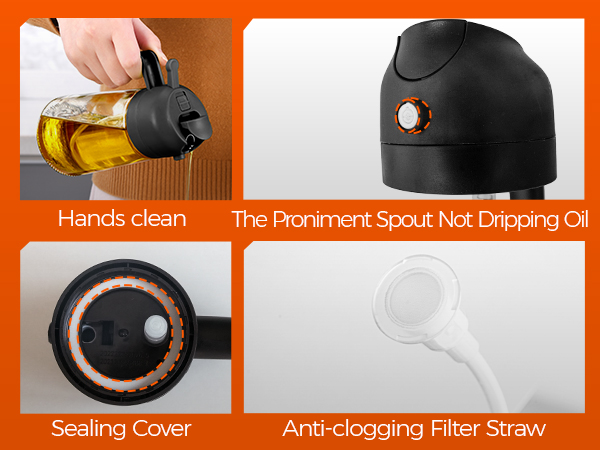 glass oil sprayer for cooking