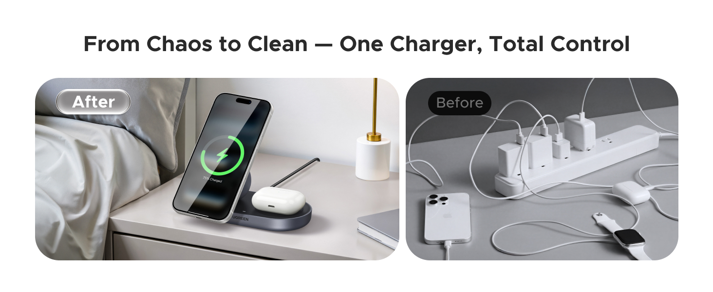 ugreen wireless charger 25w