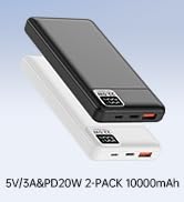 5V/3A & PD20W Heated Vest Battery Pack 2 PACK