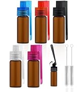 Tiaforza 5Pcs Mini Spice Dispensers with Spoon &amp; Bottle Design Easy to Clean, Leak Proof Travel S...