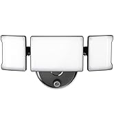 Olafus 60W Flood Lights Dusk to Dawn Outdoor Lighting, IP65 Waterproof LED Security Light with Ph...
