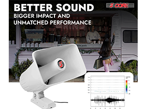 Pa SPEAKER, pa BULLHORN , OUTDOOR SPEAKER