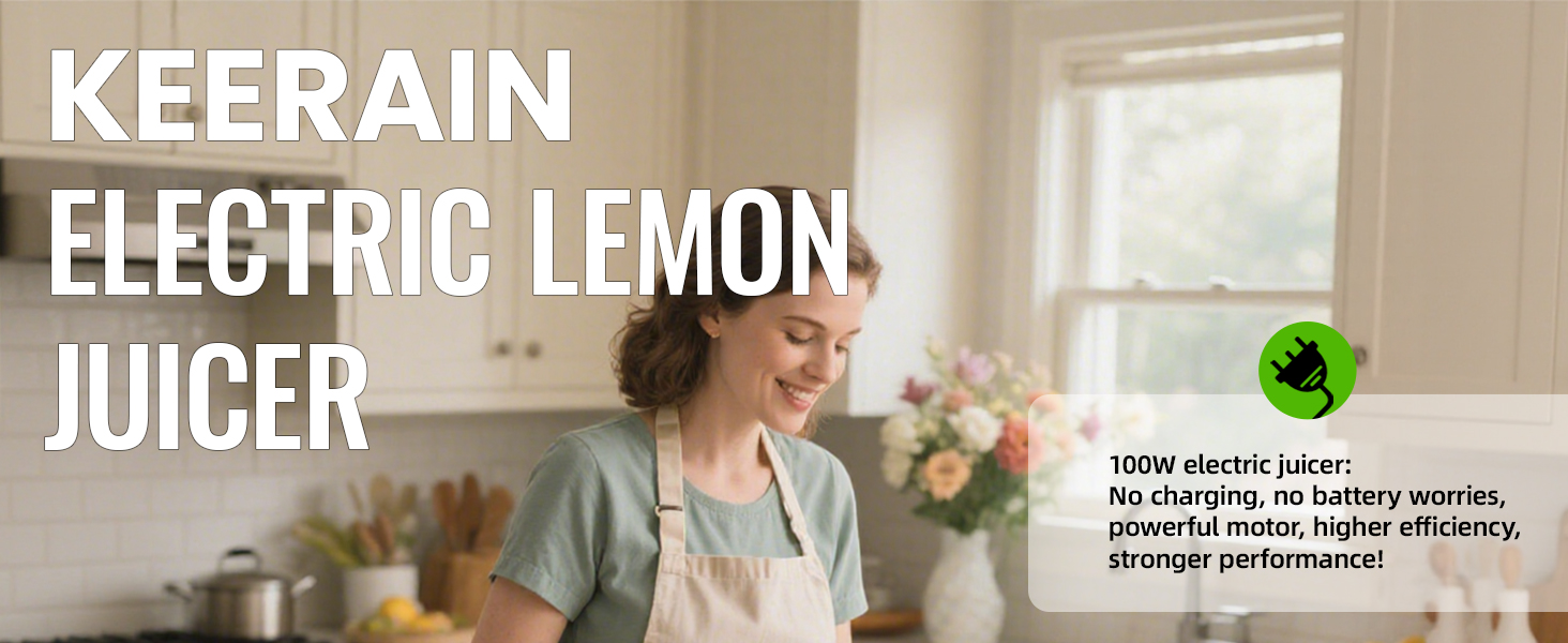 KEERAIN ELECTRIC LEMON JUICER