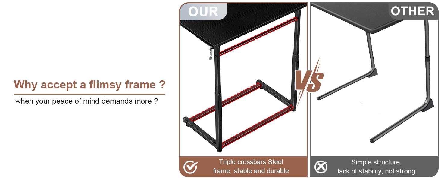 TV tray heavy duty