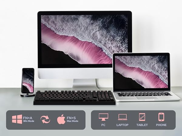 Galaxy100 wireless gaming keyboard