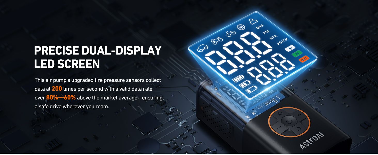 tire inflator portable air compressor