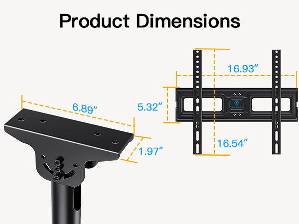 TV ceiling mount