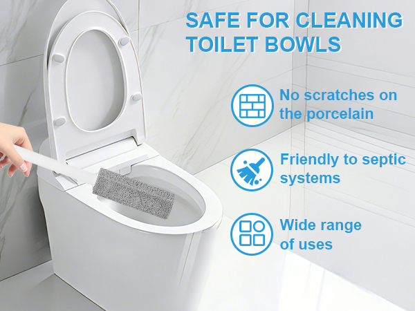 toilet pumice stone with handle