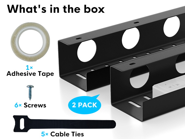 Under Desk Cable Management