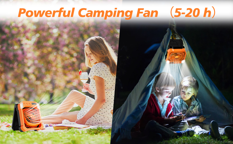 powerful camping fan