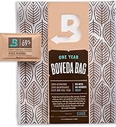Boveda Portable Travel 2-Way Humidity Resealable Cigar Humidor Bag – Waterproof &amp; Dustproof - Pre...