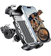 Viccux Motorcycle Phone Mount, Upgrade [Never Fall Off] [0 Shake] Bike Phone Mount, [3s Put &amp; Tak...
