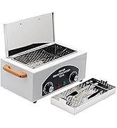 GoLashFun 1.5L Autoclave Sterilizers,High Temperature Nail Tool Sterilizer Metal Tool Cleaning Bo...