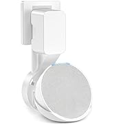ZUOLACO Wall Mount Holder for Echo Pop, Outlet Hanger Stand for Echo Pop, Built-in Cable Manageme...
