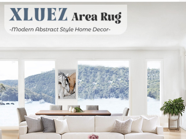 xluez area rug