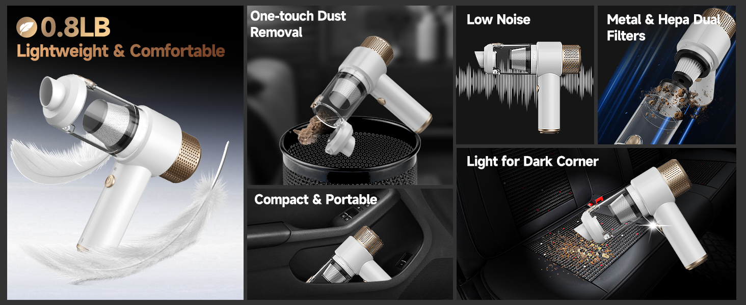 car vacuum portable cordless