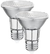 PAR20 7W LED Range Hood Light,E26 120V Dimmable Warm White 595lm, Waterproof IP65, Replacement 50...