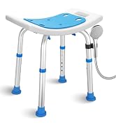 pxsulliao Bath Seat Bathroom Bathtub Shower Chair Stool for Adults,FSA/HSA Compliant Seniors and ...