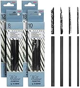MyLifeUNIT Vine Charcoal Sticks, 4 Pack Willow Charcoal Pencils for Artists Drawing (48 PCS)