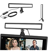 Video Conference Lighting, LUXCEO Zoom Light for Remote Working, Webcam Lighting for Laptop, Zoom...