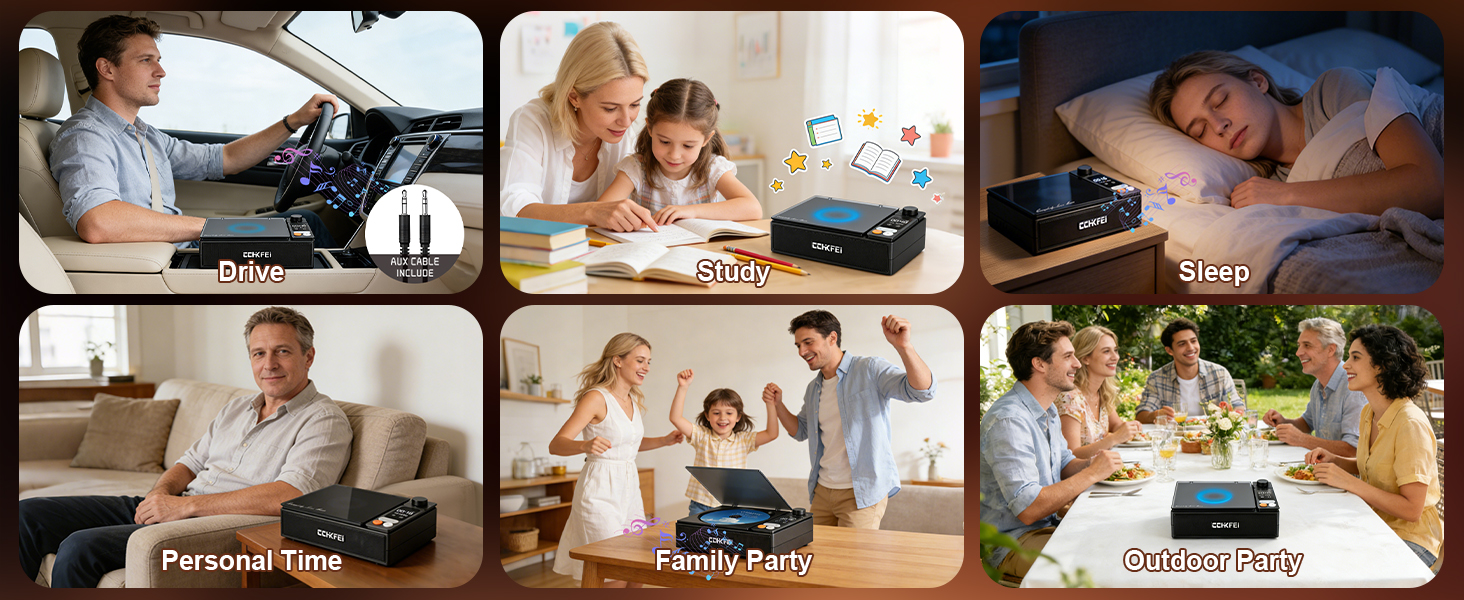 portable cd player for home