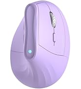 KYSONA 57° Ergonomic Wireless Tower Mouse, Vertical Quiet Ergo Mouse, Bluetooth(BT5.0,BT3.0)&amp;2.4G...