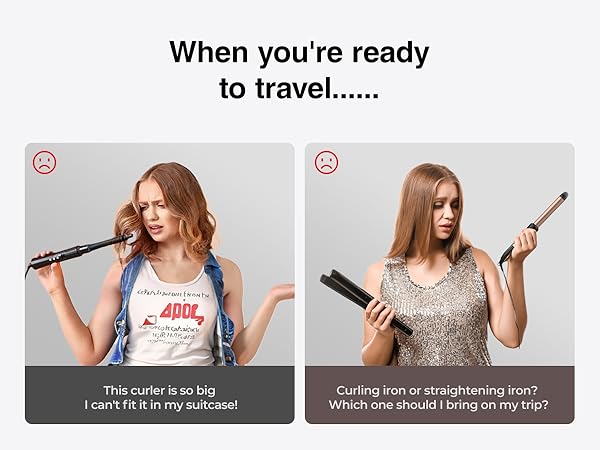 STRAIGHT&amp;amp; CURL 2 IN 1