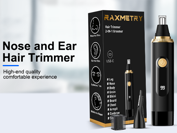 ear and nose hair trimmer for men