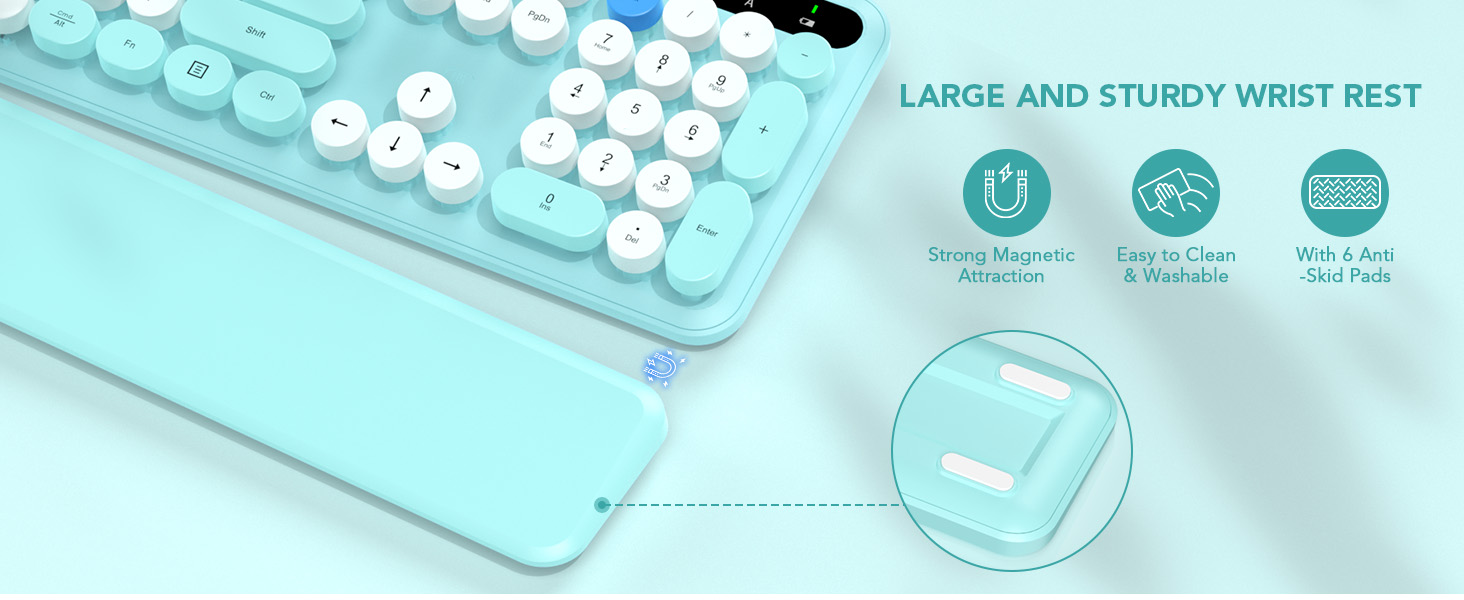 LARGE AND STURDY WRIST REST