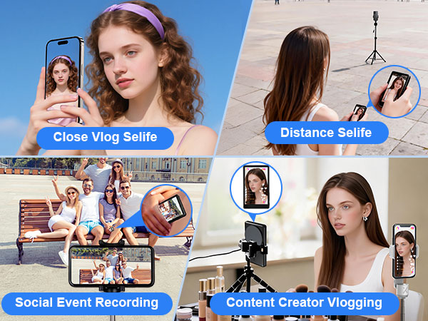 selfie monitor screen