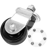 UKCOCO Hydraulic Horizontal Jack Caster Wheel 2 Ton Steel Front Utility Trailer Jack Replacement ...