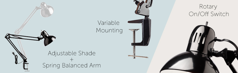 globe electric desk lamp