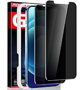 Fotbor for iPhone 12 Pro Max Privacy Screen Protector, Privacy Screen Protector for iPhone 12 Pro...