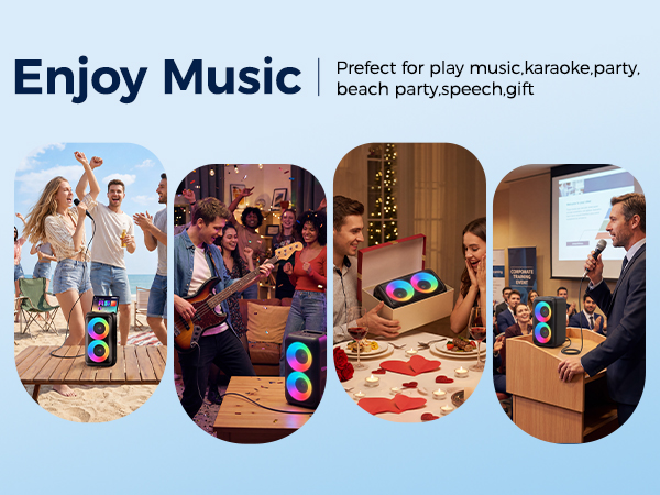 large bluetooth speaker outdoor large speaker party speakers speakers bluetooth wireless loud