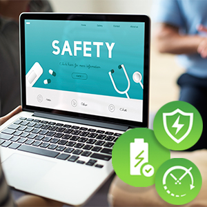 Laptop battery safety