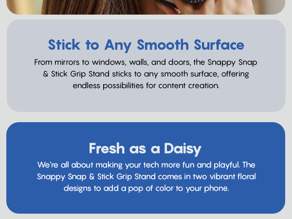 CASETiFY Snappy Snap &amp; Stick Grip Stand